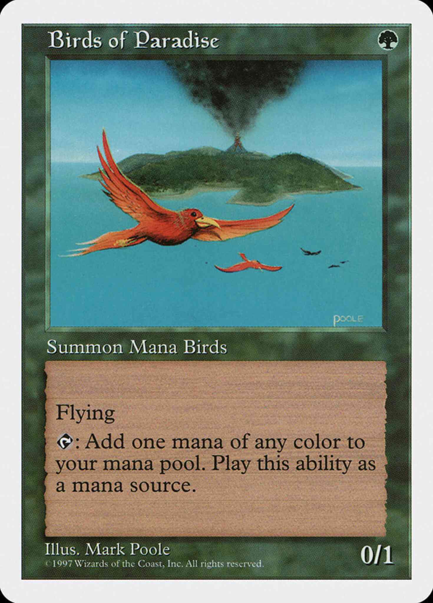 Birds of Paradise [280] [Fifth Edition] [Non-Foil]