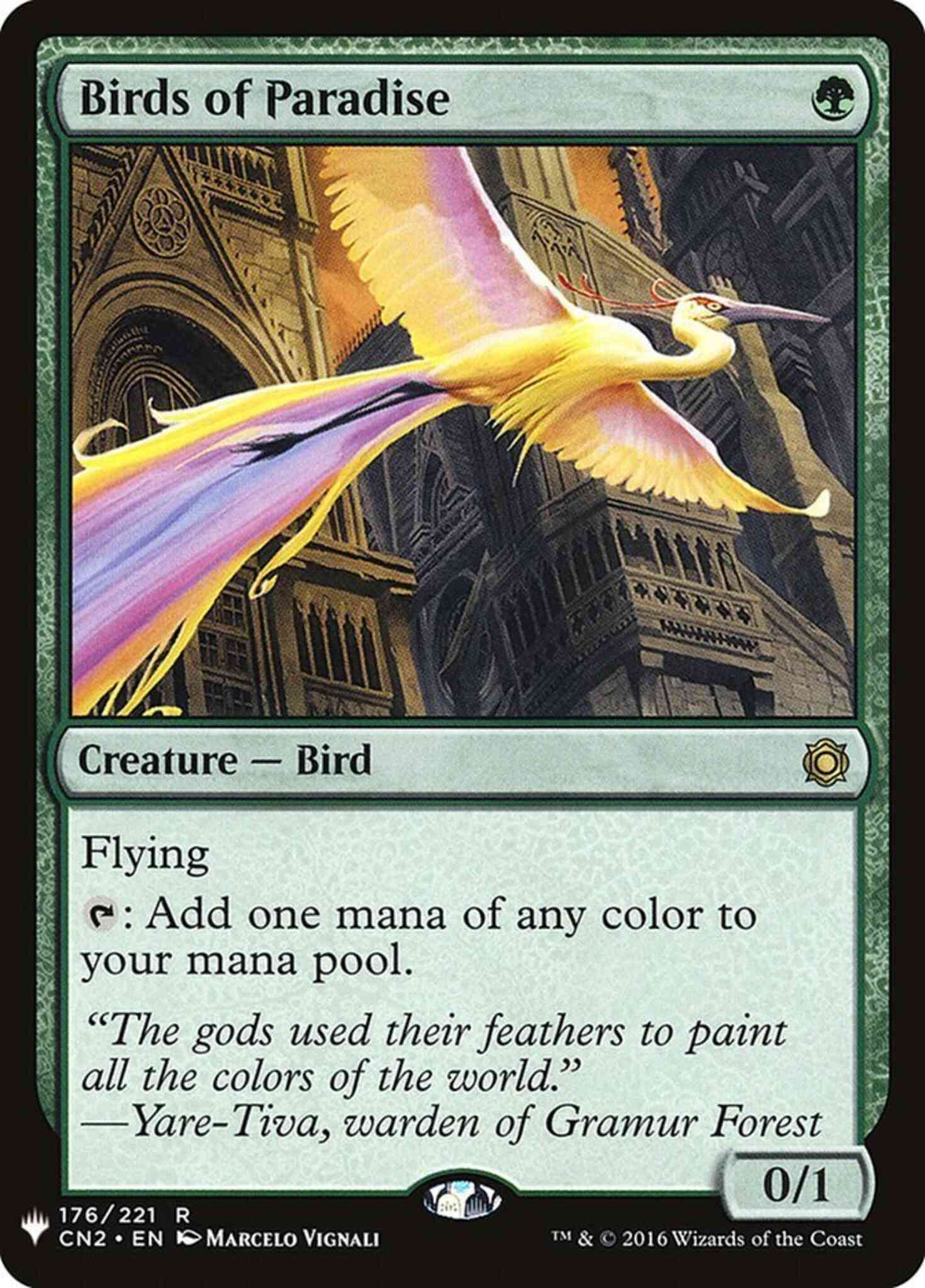 Birds of Paradise [CN2-176] [The List] [Non-Foil]