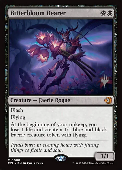 Bitterbloom Bearer [88p] [Promo Pack] [Lorwyn Eclipsed: Promos] [Non-Foil]
