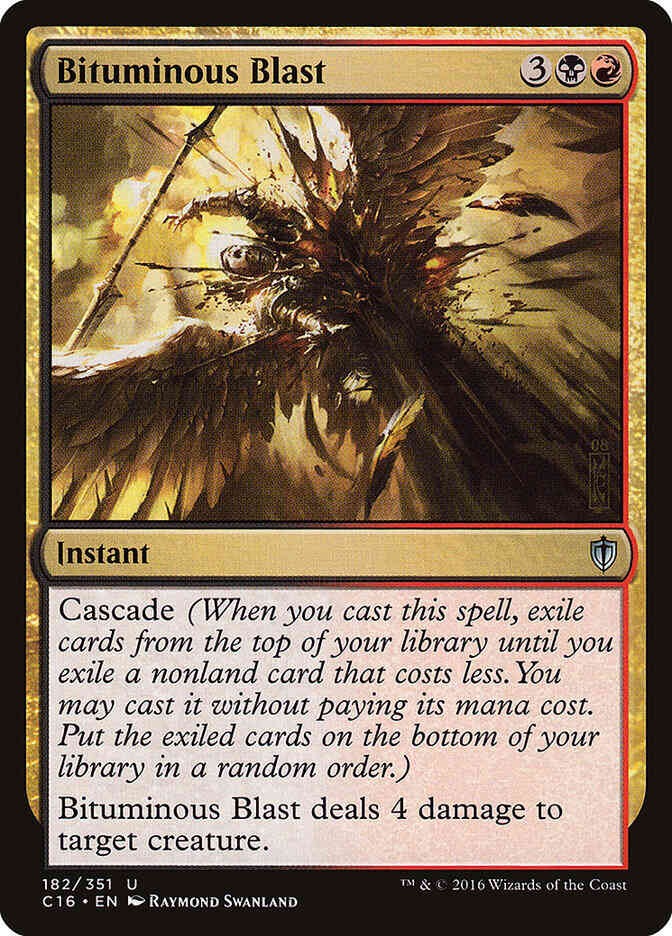 Bituminous Blast [182] [Commander 2016] [Non-Foil]