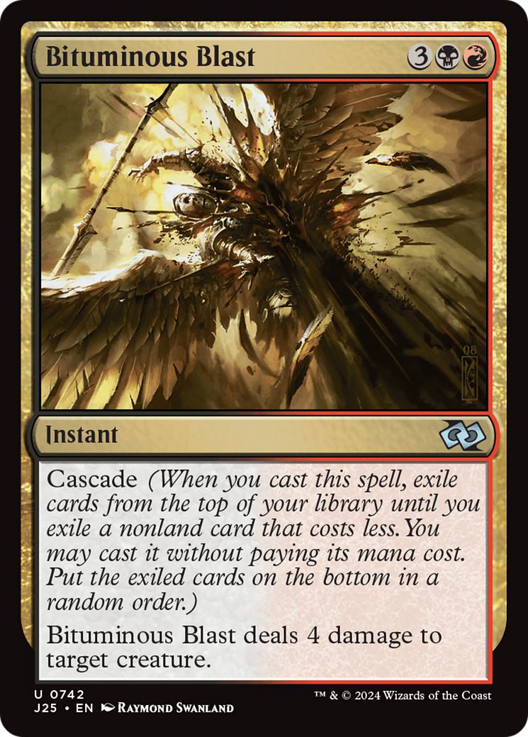 Bituminous Blast [742] [Foundations: Jumpstart] [Non-Foil]