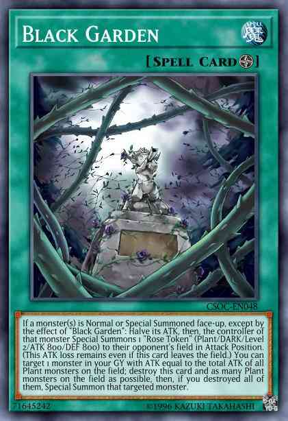 Black Garden - LC5D-EN101 - Secret Rare - 1st Edition