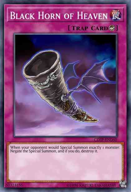 Black Horn of Heaven - LCJW-EN297 - Ultra Rare - 1st Edition