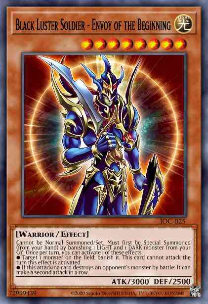 Black Luster Soldier - Envoy of the Beginning - SDSH-EN012 - Common - 1st Edition