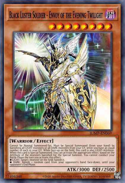 Black Luster Soldier - Envoy of the Evening Twilight - TOCH-EN033 - Rare - 1st Edition
