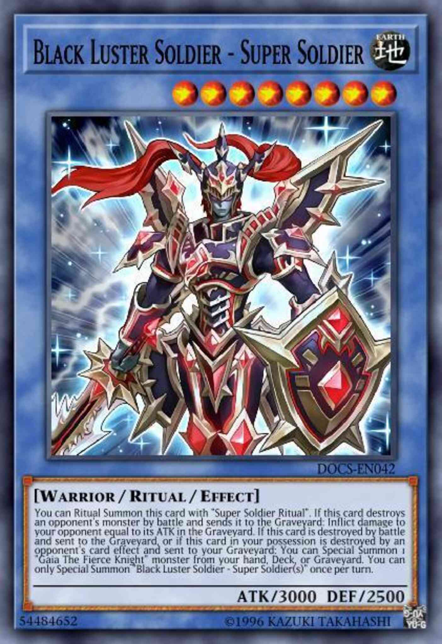 Black Luster Soldier - Super Soldier - MP16-EN136 - Ultra Rare - Unlimited