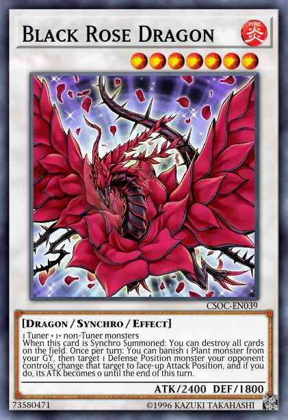 Black Rose Dragon - LC5D-EN099 - Common - 1st Edition