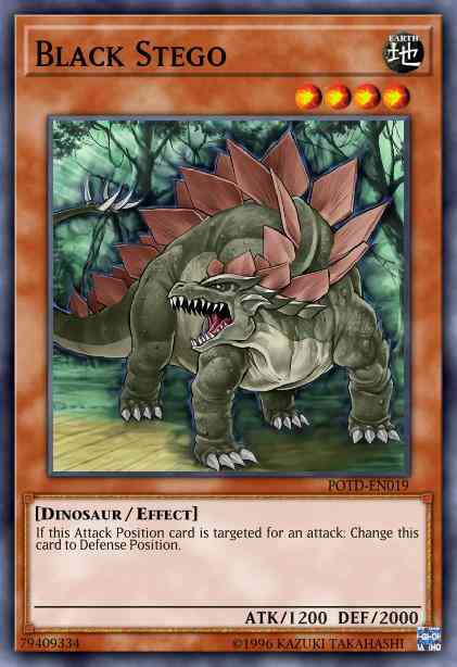 Black Stego (Red) - DL13-EN011 - Rare - Unlimited