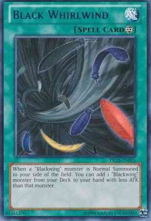 Black Whirlwind (Purple) - DL15-EN015 - Rare - Unlimited