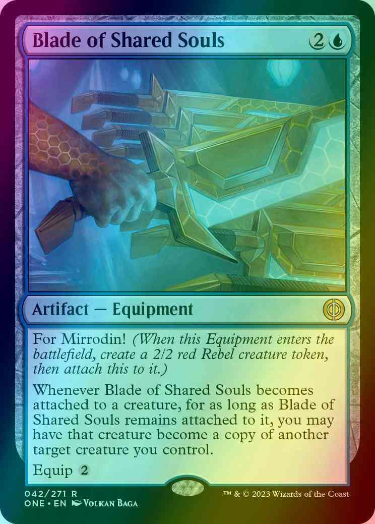 Blade of Shared Souls [42] [Phyrexia: All Will Be One] [Foil]
