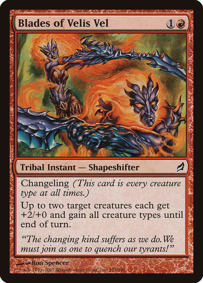 Blades of Velis Vel [152] [Lorwyn] [Non-Foil]