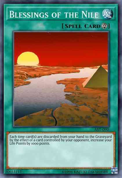 Blessings of the Nile - AST-090 - Common - 1st Edition