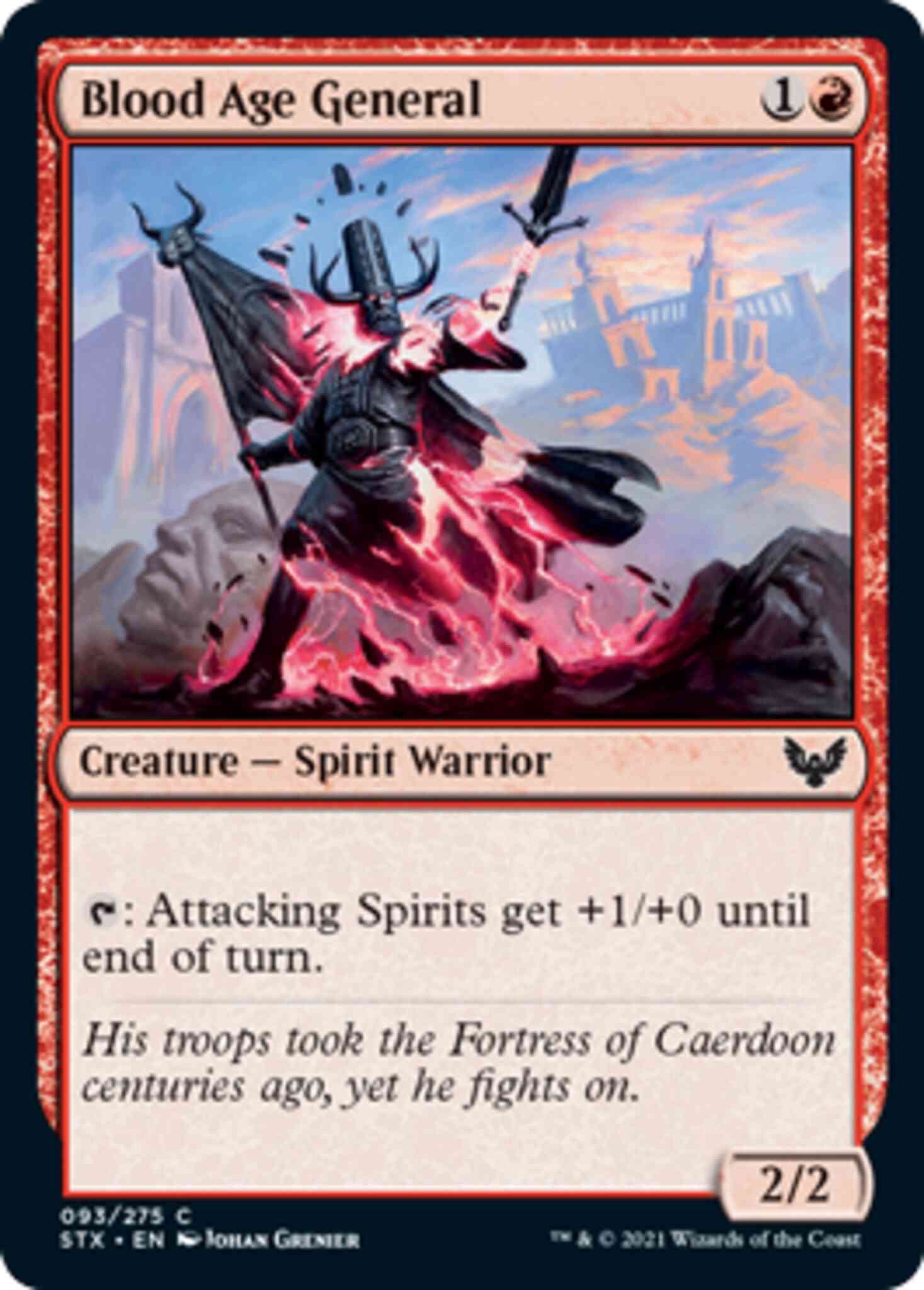 Blood Age General [93] [Strixhaven: School of Mages] [Non-Foil]