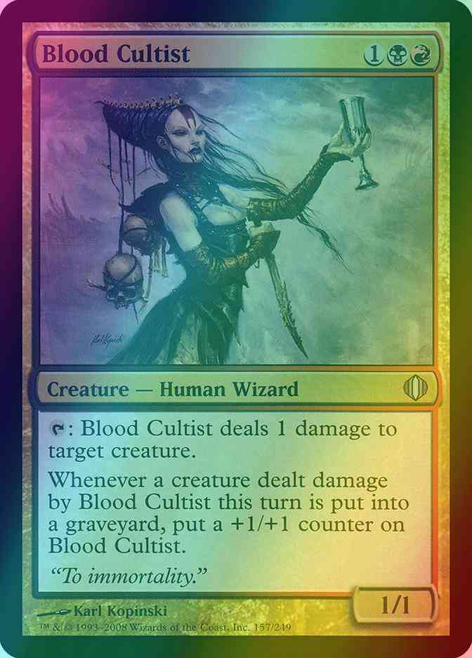 Blood Cultist [157] [Shards Of Alara] [Foil]