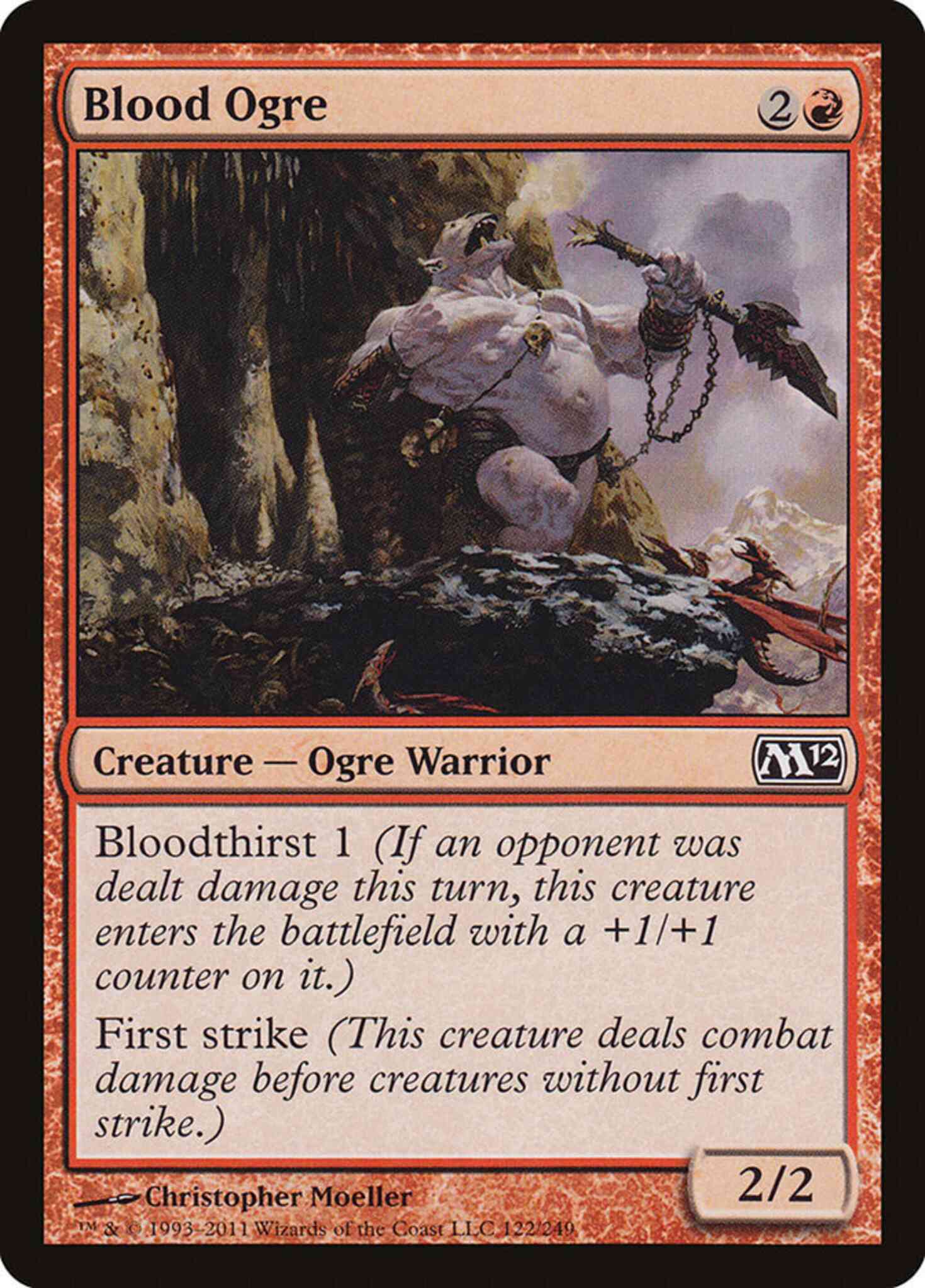 Blood Ogre [122] [Magic 2012] [Non-Foil]