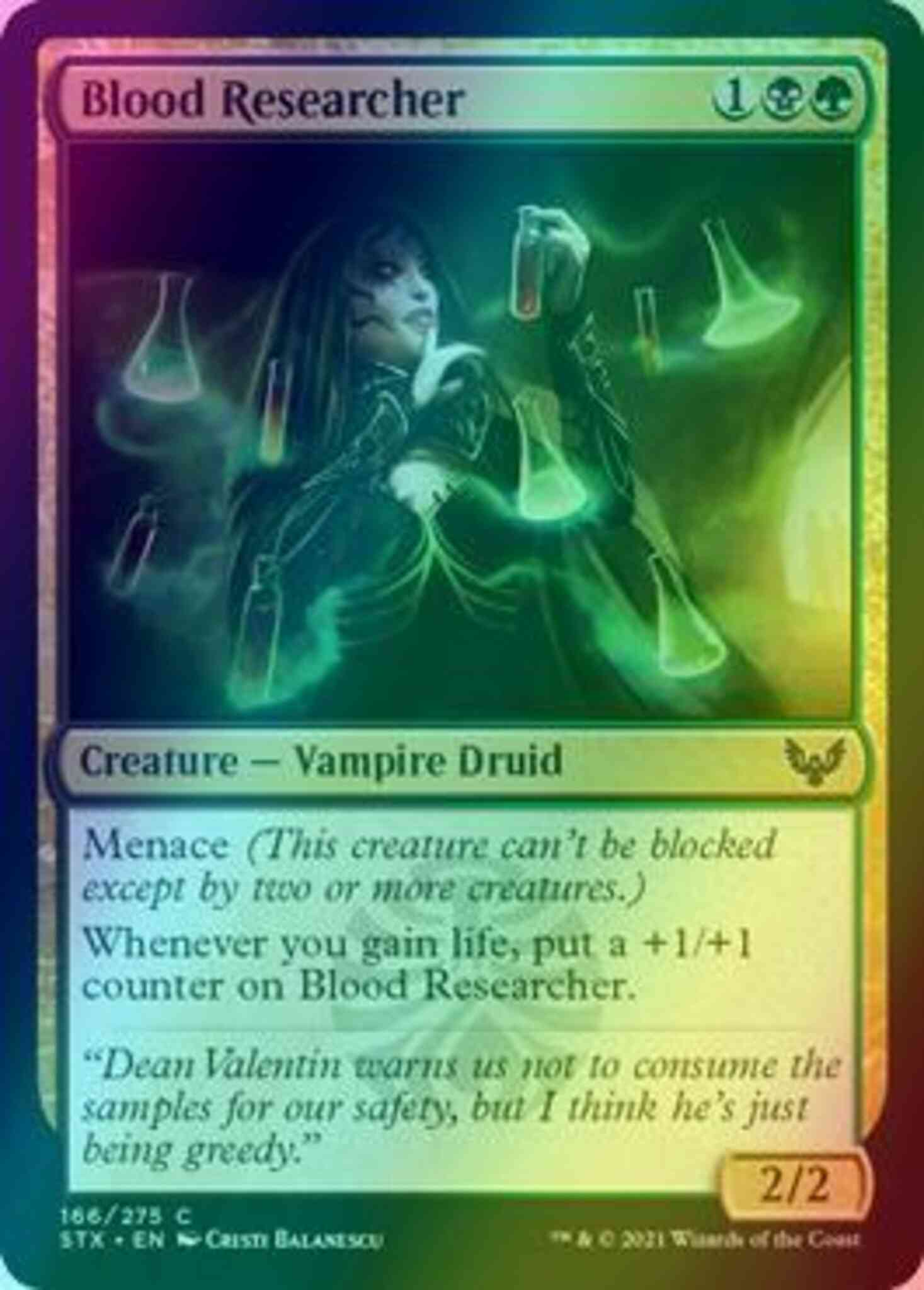 Blood Researcher [166] [Strixhaven: School of Mages] [Foil]