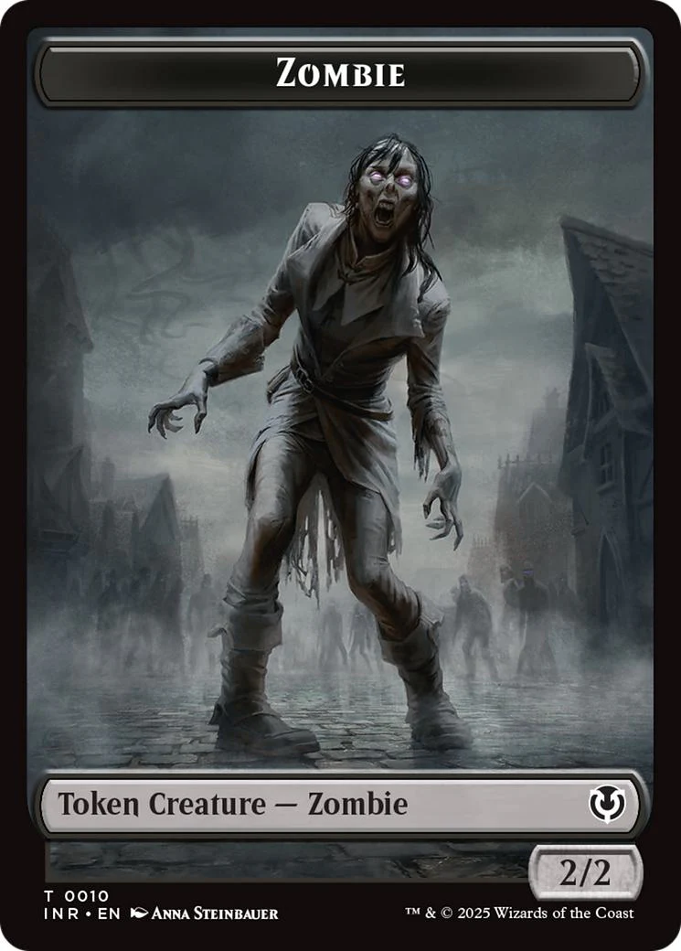 Blood Token (21) // Zombie Token (10) [Innistrad Remastered: Tokens] [Non-Foil] - Image 2