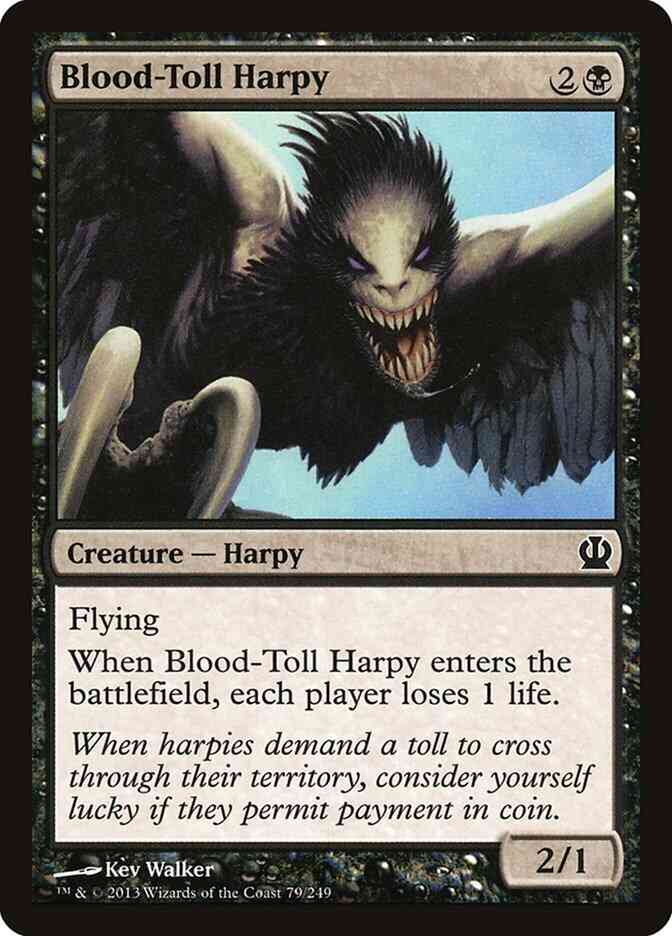 Blood-Toll Harpy [79] [Theros] [Non-Foil]