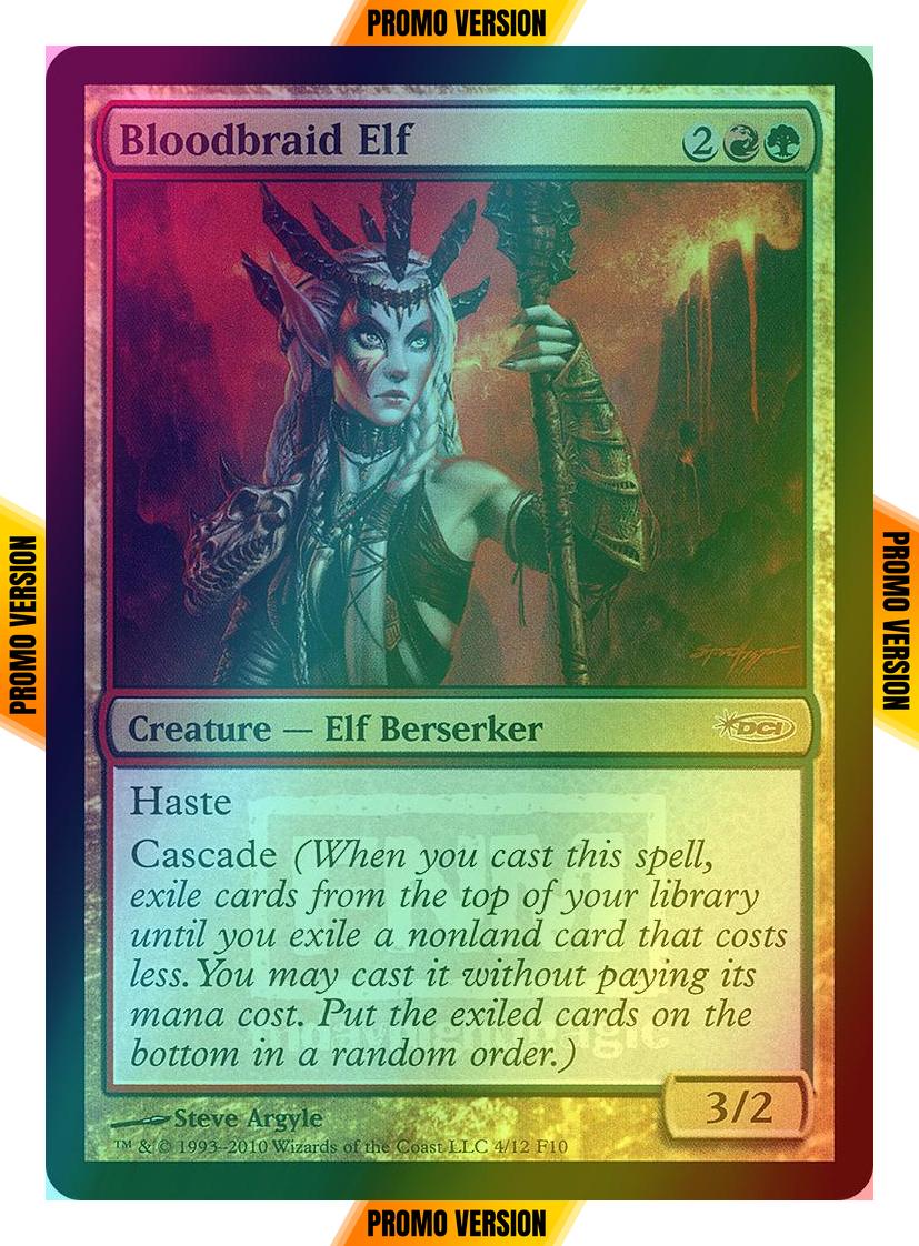 Bloodbraid Elf [4] [Friday Night Magic 2010] [Foil]