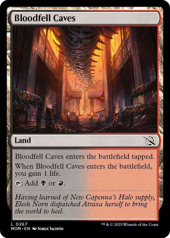 Bloodfell Caves [267] [March of the Machine] [Non-Foil]