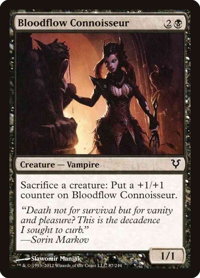 Bloodflow Connoisseur [87] [Avacyn Restored] [Non-Foil]
