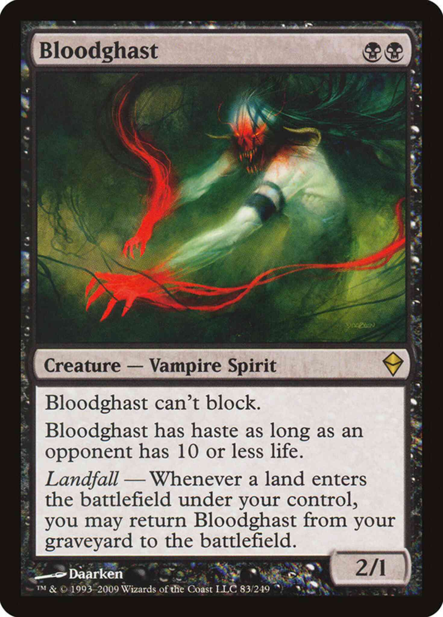 Bloodghast [83] [Zendikar] [Non-Foil]