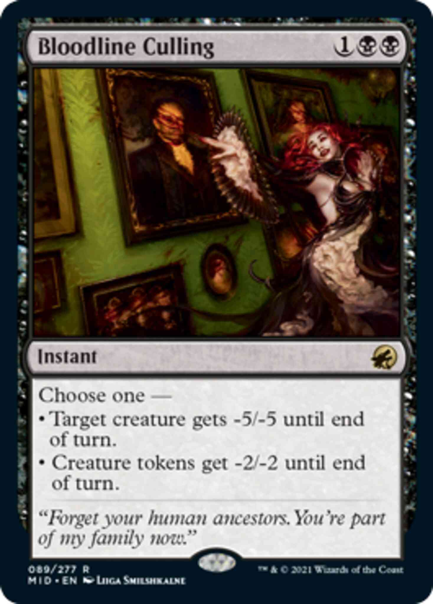 Bloodline Culling [89] [Innistrad: Midnight Hunt] [Non-Foil]