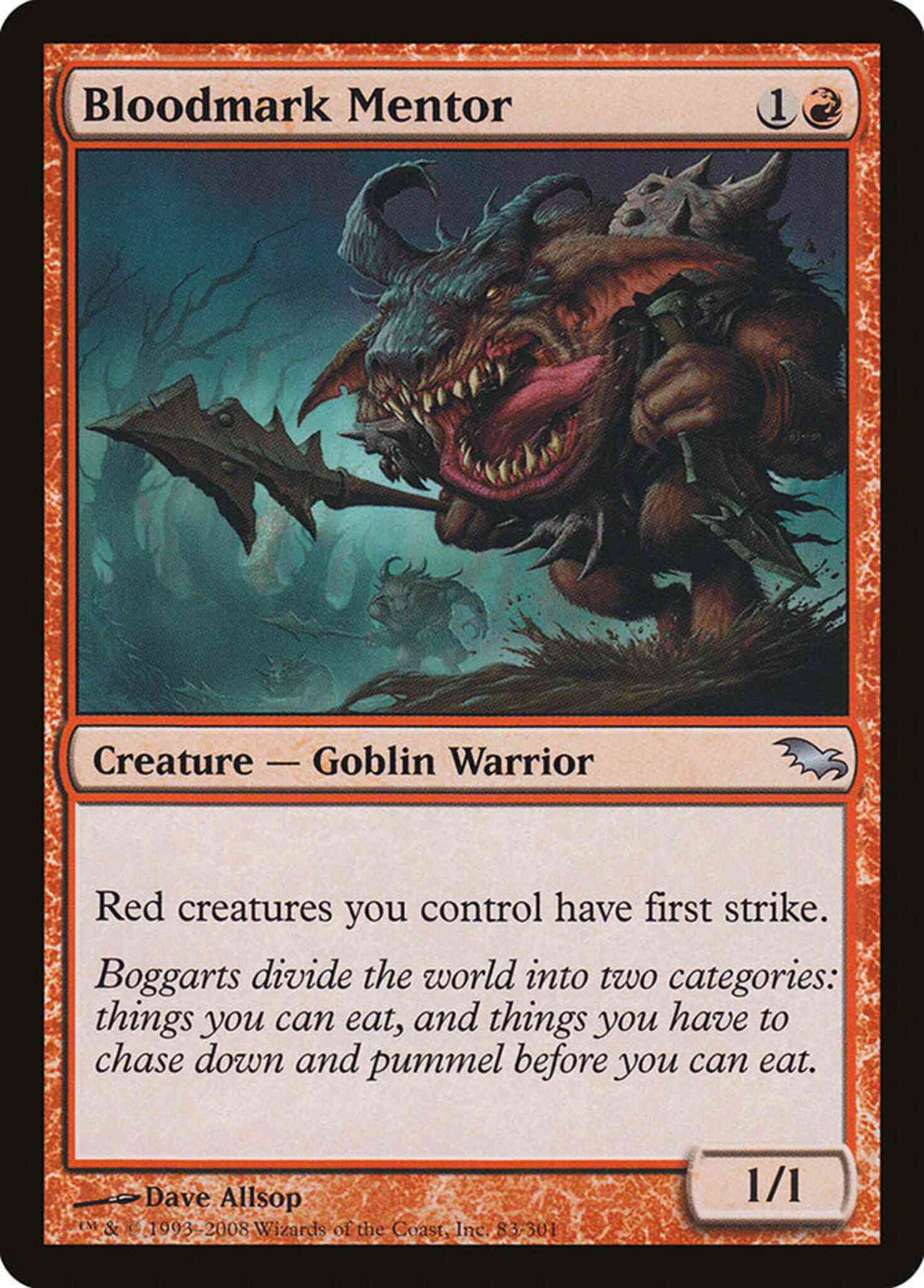 Bloodmark Mentor [83] [Shadowmoor] [Non-Foil]