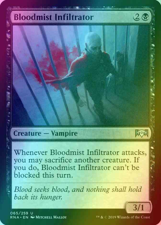 Bloodmist Infiltrator [65] [Ravnica Allegiance] [Foil]