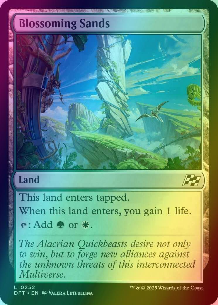 Blossoming Sands [252] [Aetherdrift] [Foil]
