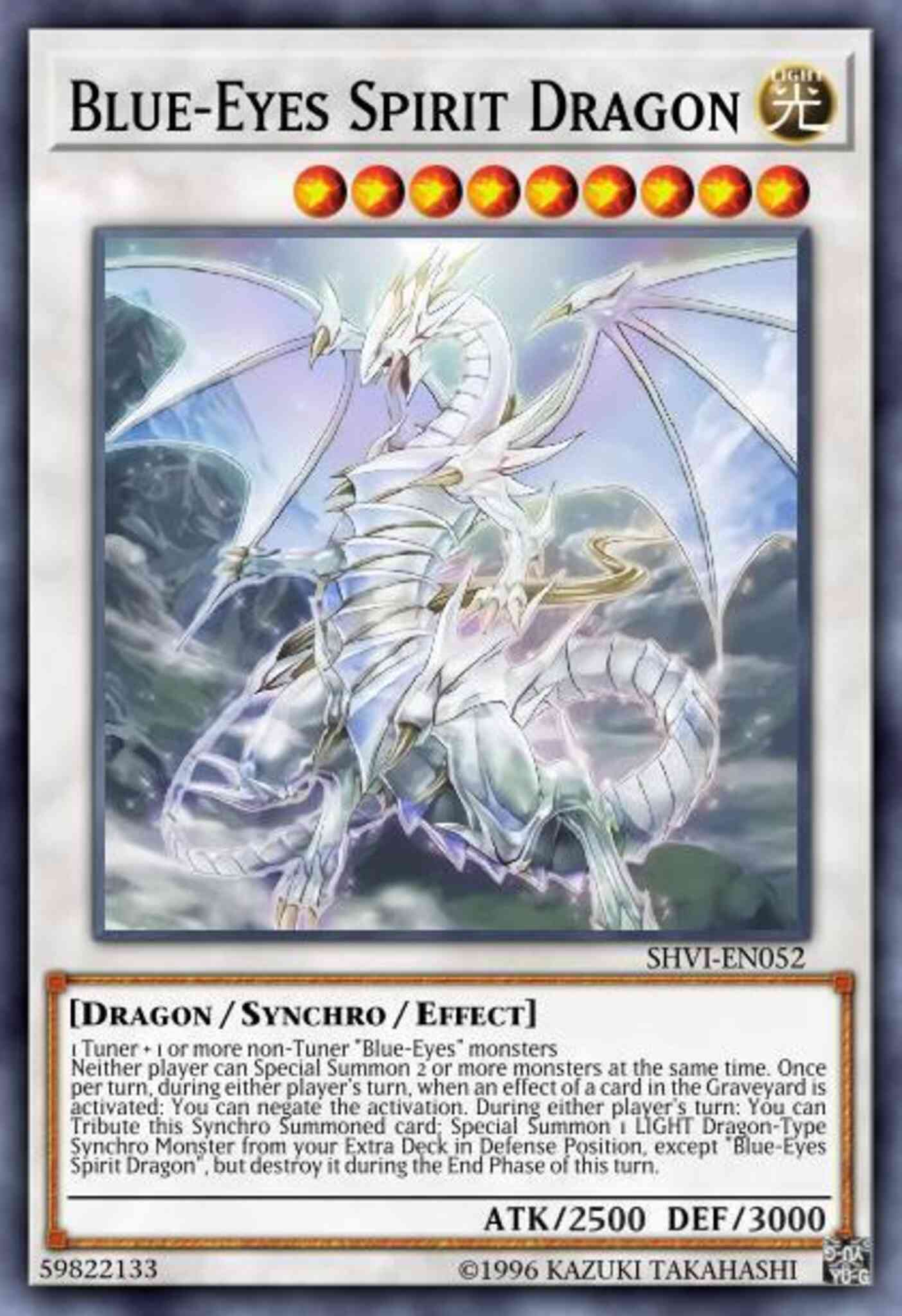 Blue-Eyes Spirit Dragon - CT13-EN009 - Ultra Rare - Limited