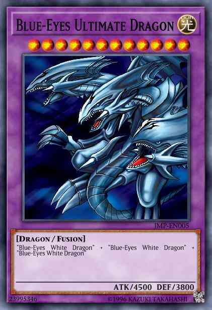 Blue-Eyes Ultimate Dragon - JMP-EN005 - Secret Rare - Limited