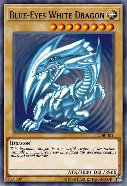 Blue-Eyes White Dragon (Blue) - DL09-EN001 - Rare - Unlimited