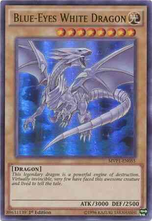 Blue-Eyes White Dragon - MVP1-EN055 - Ultra Rare - Unlimited