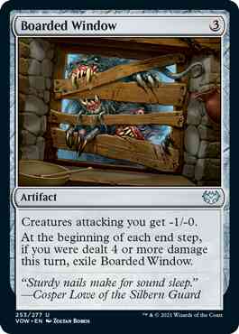 Boarded Window [253] [Innistrad: Crimson Vow] [Non-Foil]
