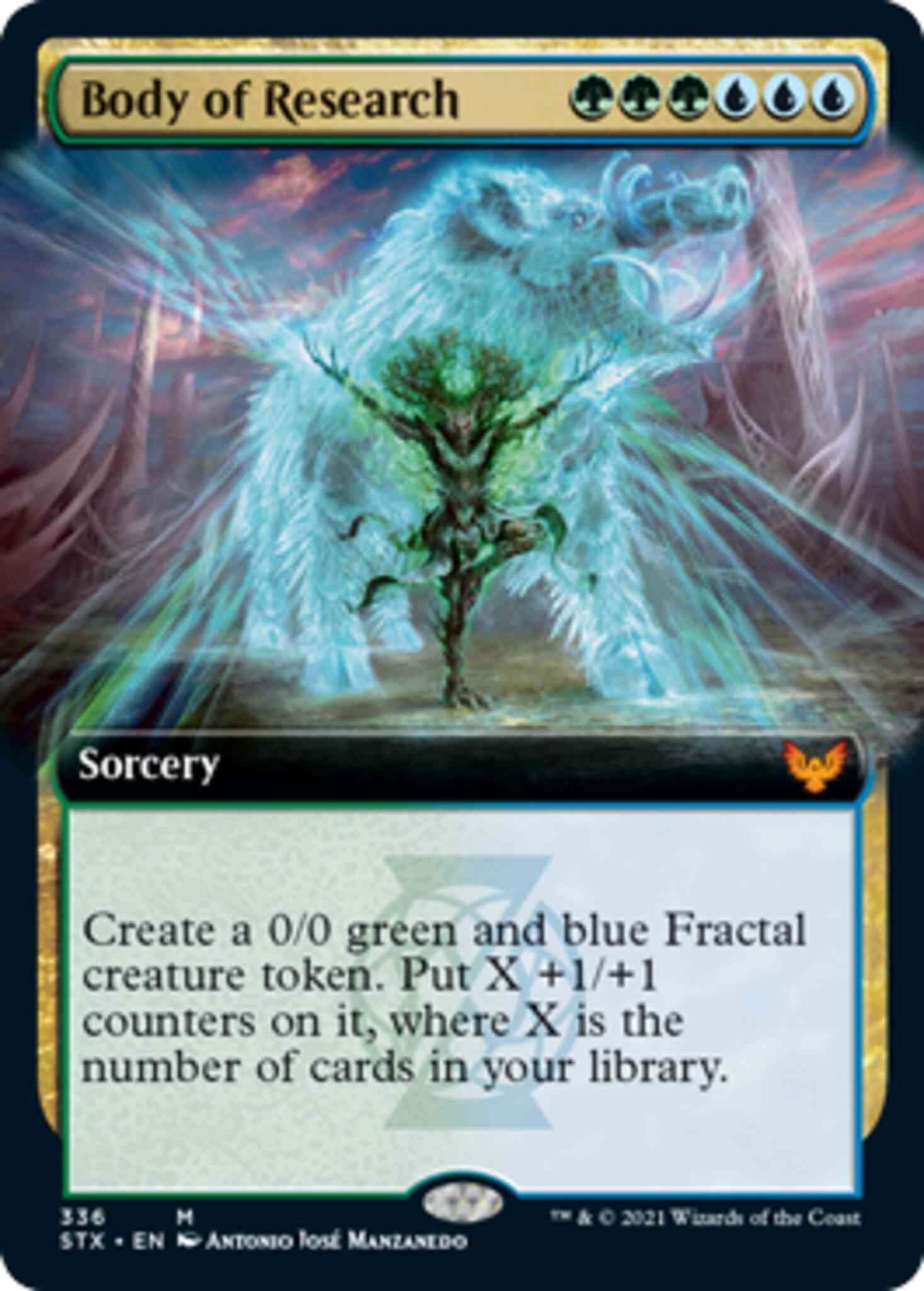 Body of Research [336] [Extended Art] [Strixhaven: School of Mages] [Non-Foil]