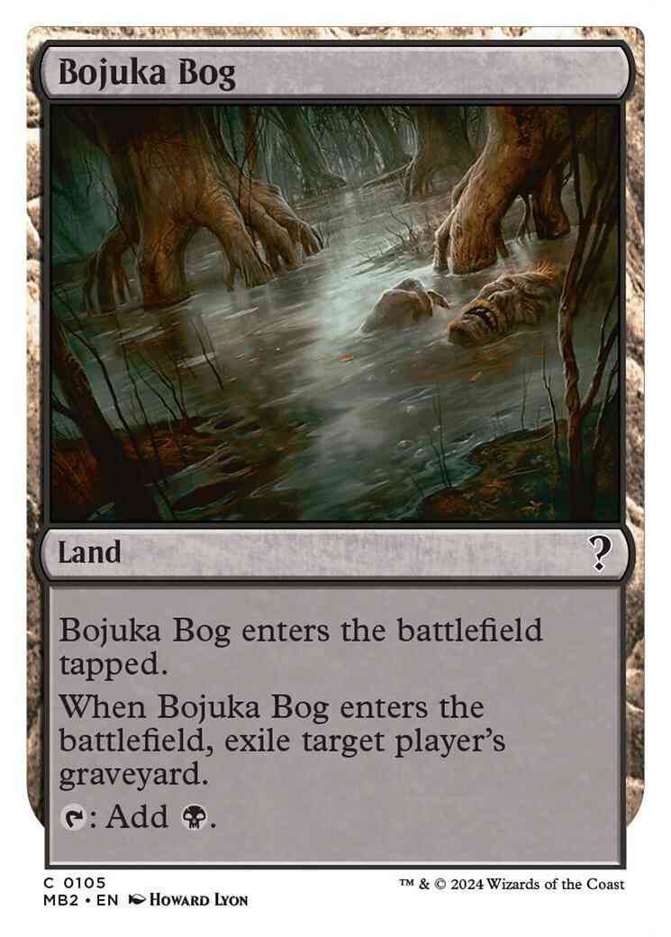 Bojuka Bog [105] [White Border] [Mystery Booster 2] [Non-Foil]