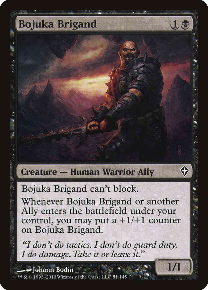 Bojuka Brigand [51] [Worldwake] [Non-Foil]