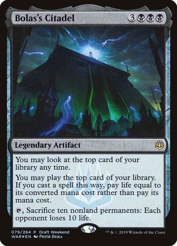 Bolas's Citadel [79] [Draft Weekend] [War of the Spark Promos] [Foil]