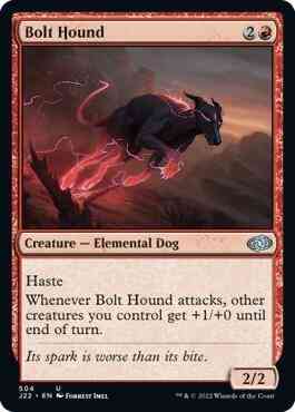 Bolt Hound [504] [Jumpstart 2022] [Non-Foil]