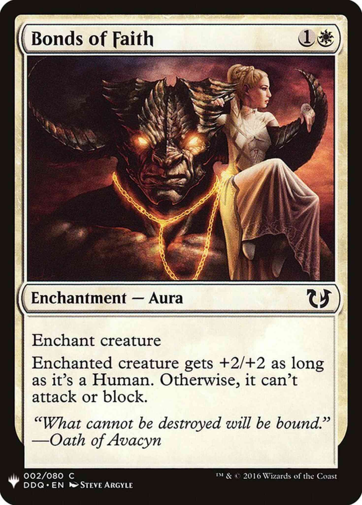Bonds of Faith [DDQ-2] [The List] [Non-Foil]