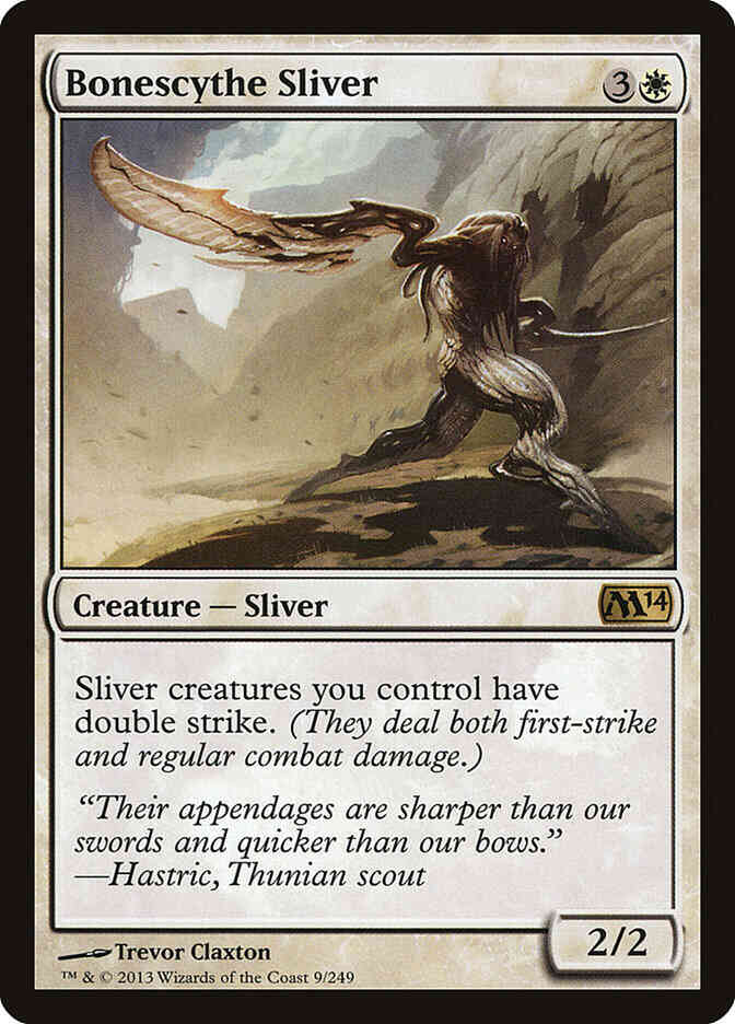 Bonescythe Sliver [9] [Magic 2014] [Non-Foil]