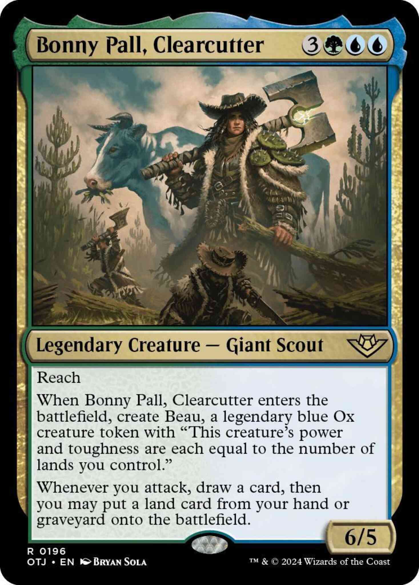 Bonny Pall, Clearcutter [196] [Outlaws of Thunder Junction] [Non-Foil]