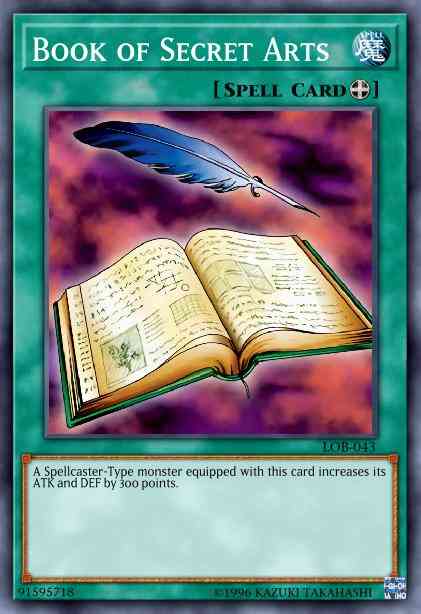 Book of Secret Arts - LOB-043 - Common - 1st Edition