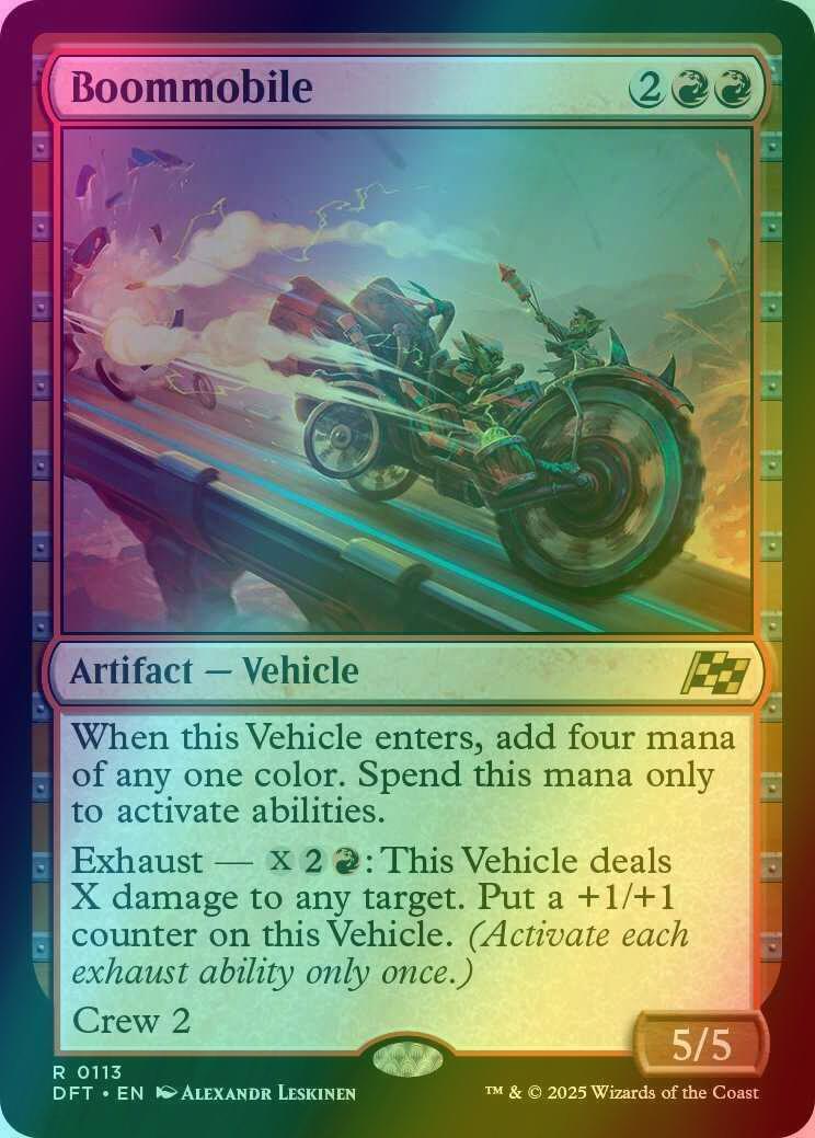 Boommobile [113] [Aetherdrift] [Foil]