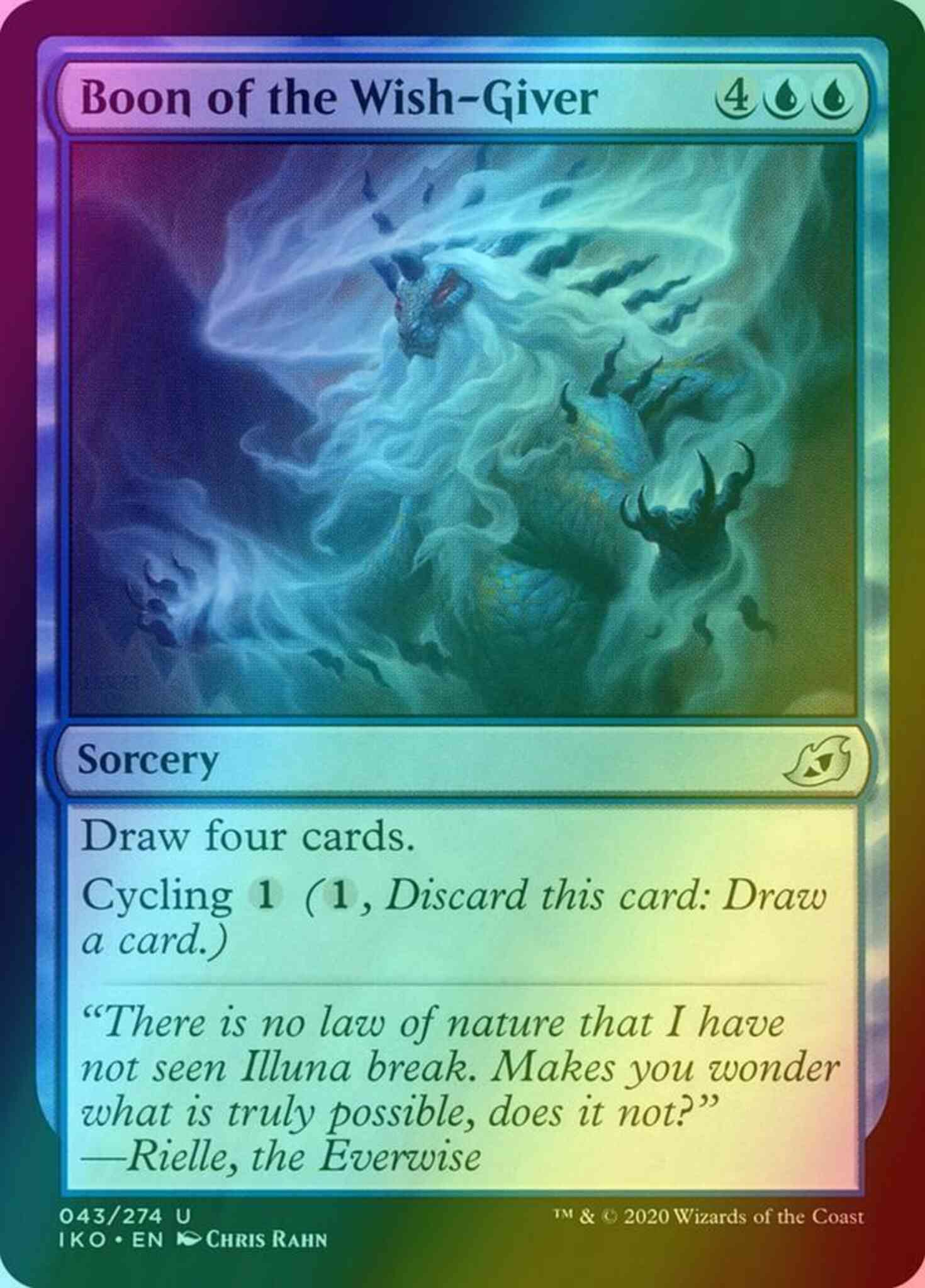 Boon of the Wish-Giver [43] [Ikoria: Lair of Behemoths] [Foil]