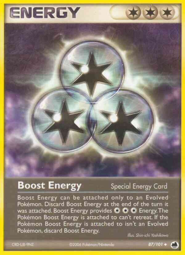 Boost Energy - 87/101 - Uncommon [ex15-87] [Non-Holo]