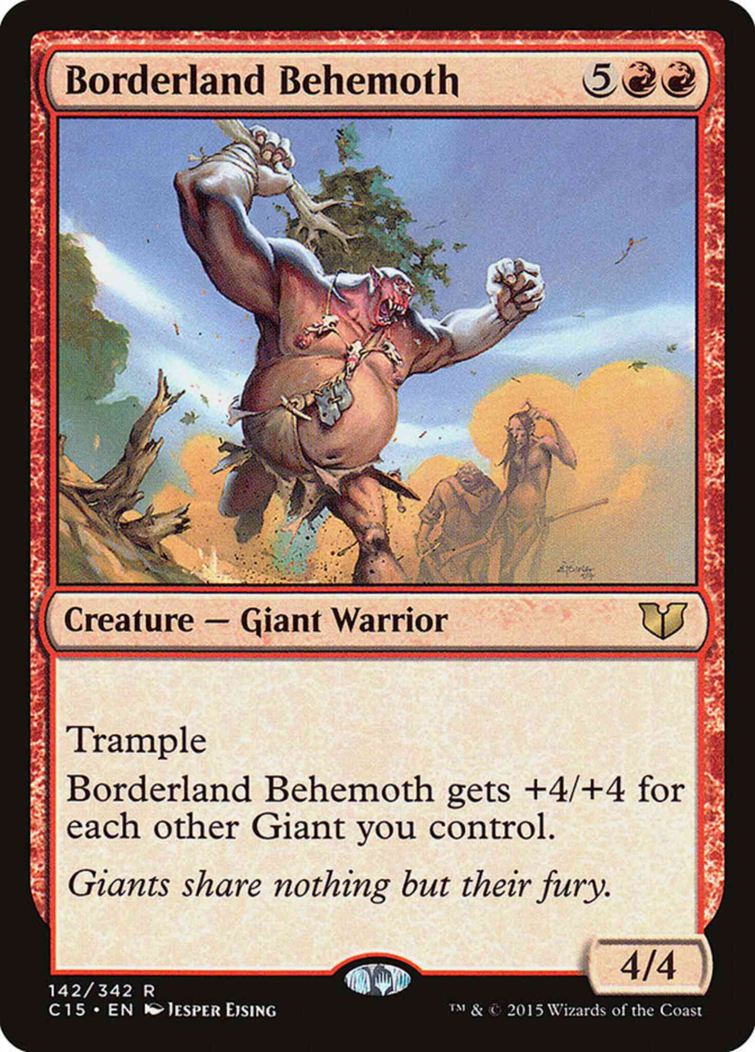 Borderland Behemoth [142] [Commander 2015] [Non-Foil]