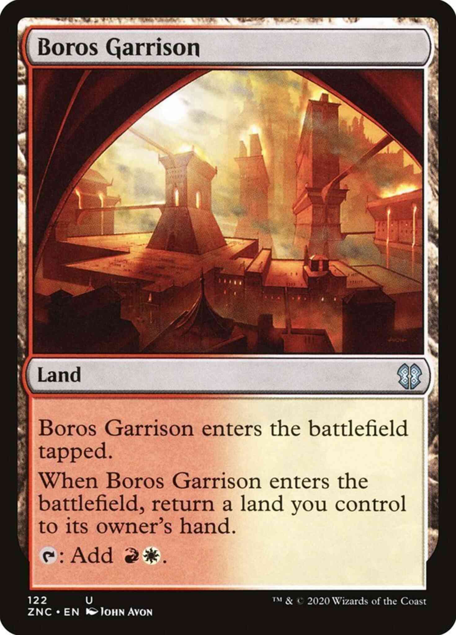 Boros Garrison [122] [Zendikar Rising Commander] [Non-Foil]