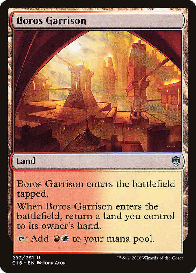 Boros Garrison [283] [Commander 2016] [Non-Foil]